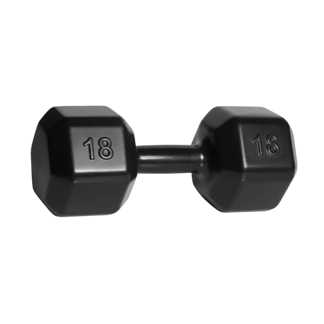 Dumbbell Sextavado Emborrachado