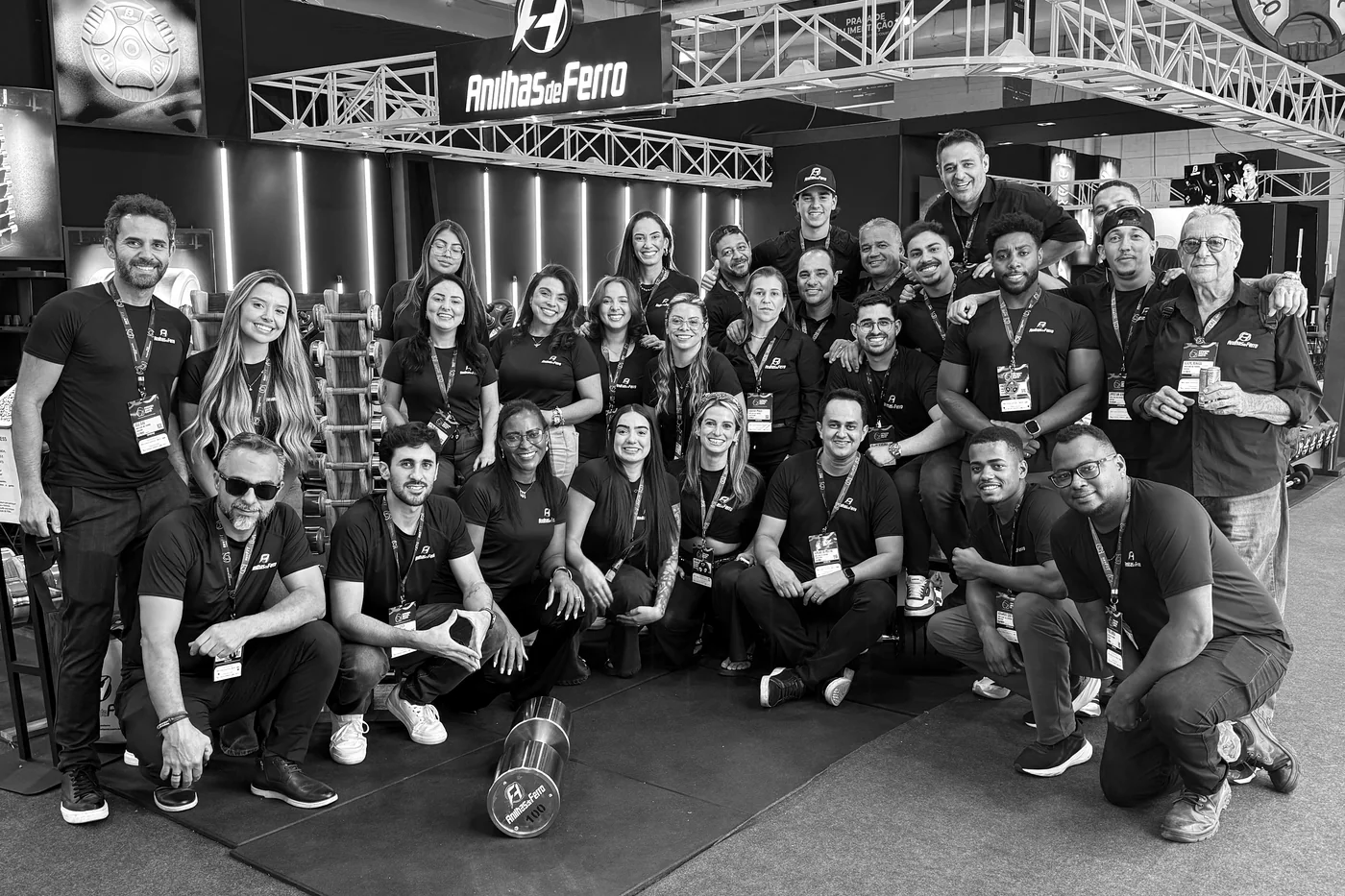 A equipe da Anilhas de Ferro